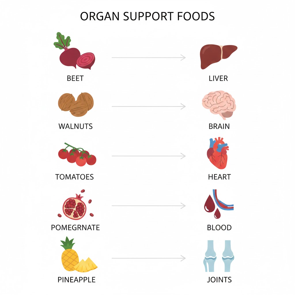 Everyday Foods That Help Your Liver, Brain, Heart & More