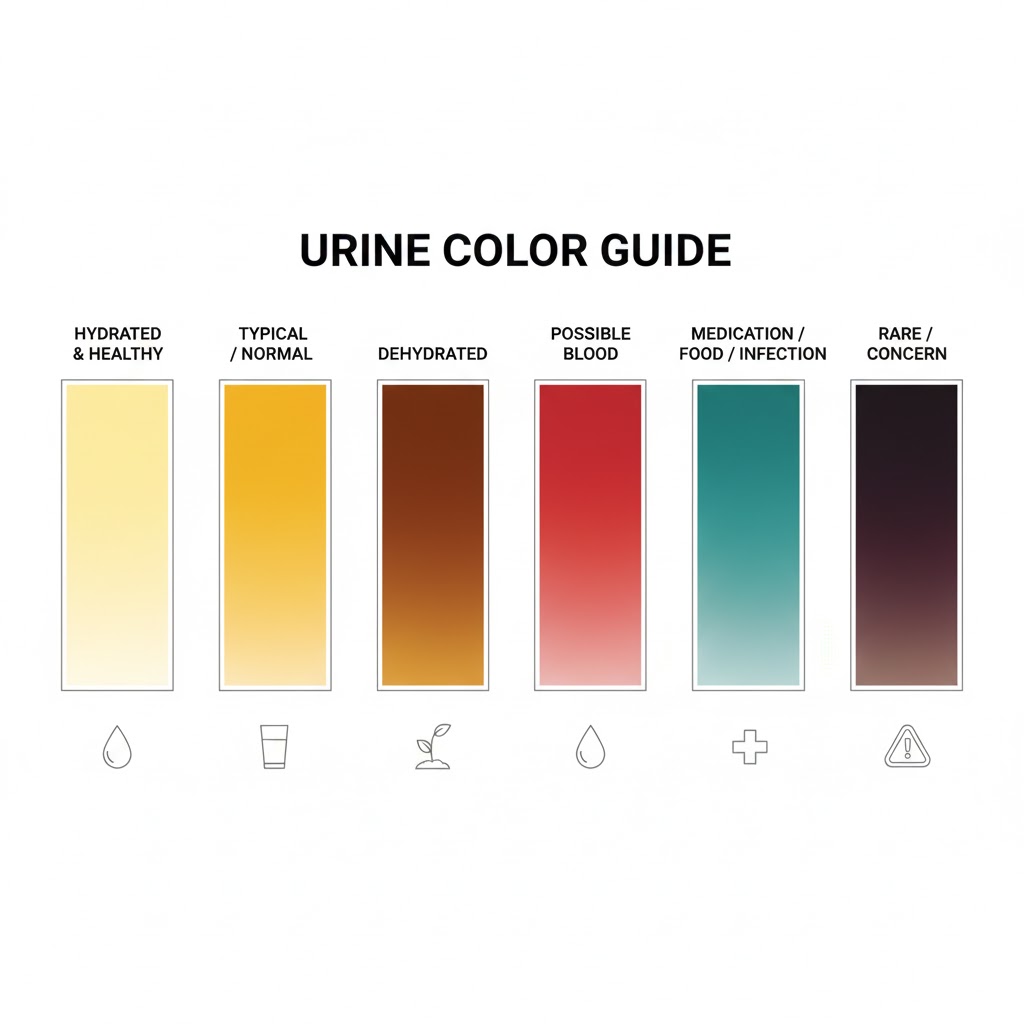 What Your Urine Color and Smell Reveal