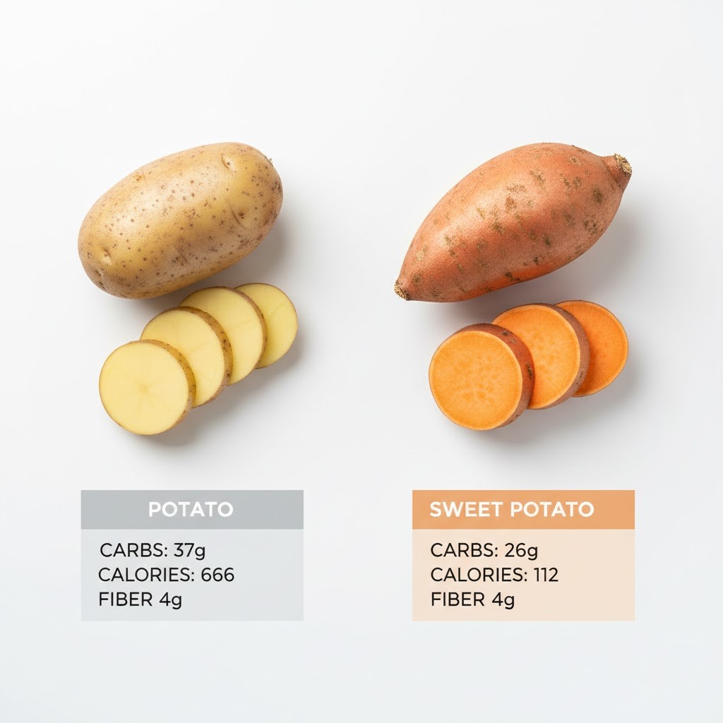 Potato vs. Sweet Potato: Which Is Healthier?