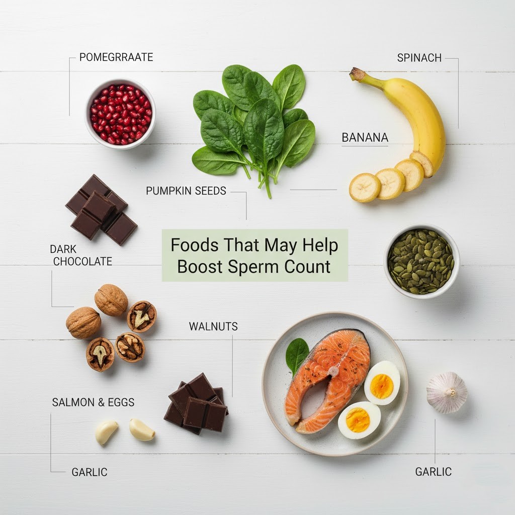 Foods That May Help Boost Sperm Count