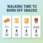 How Long It Takes to Walk Off Popular Snacks