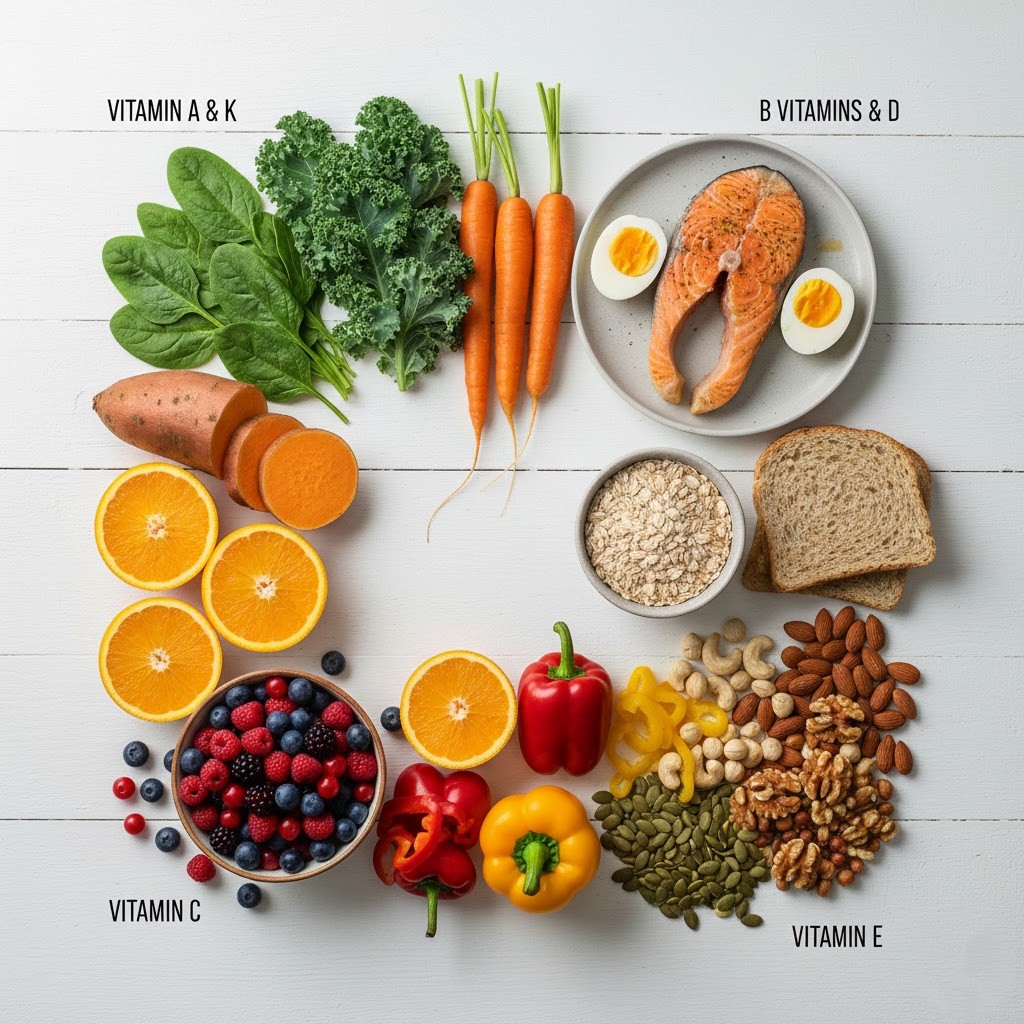 Essential Vitamins and the Best Foods to Get Them