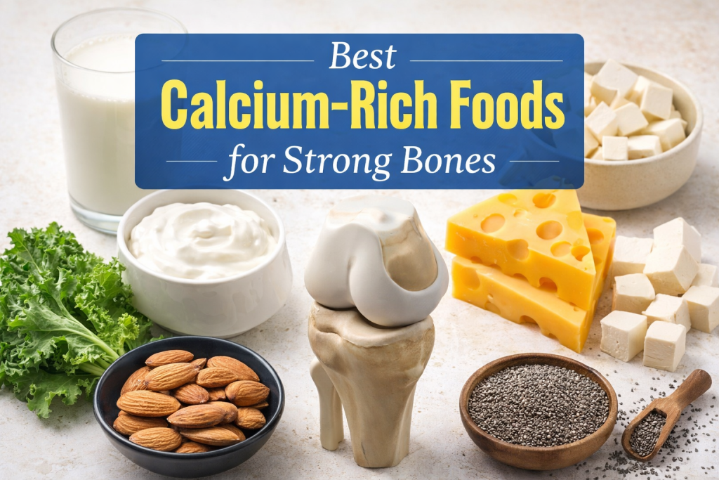 Best Calcium-Rich Foods for Strong Bones