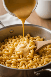 Step 6 — Combine pasta and sauce