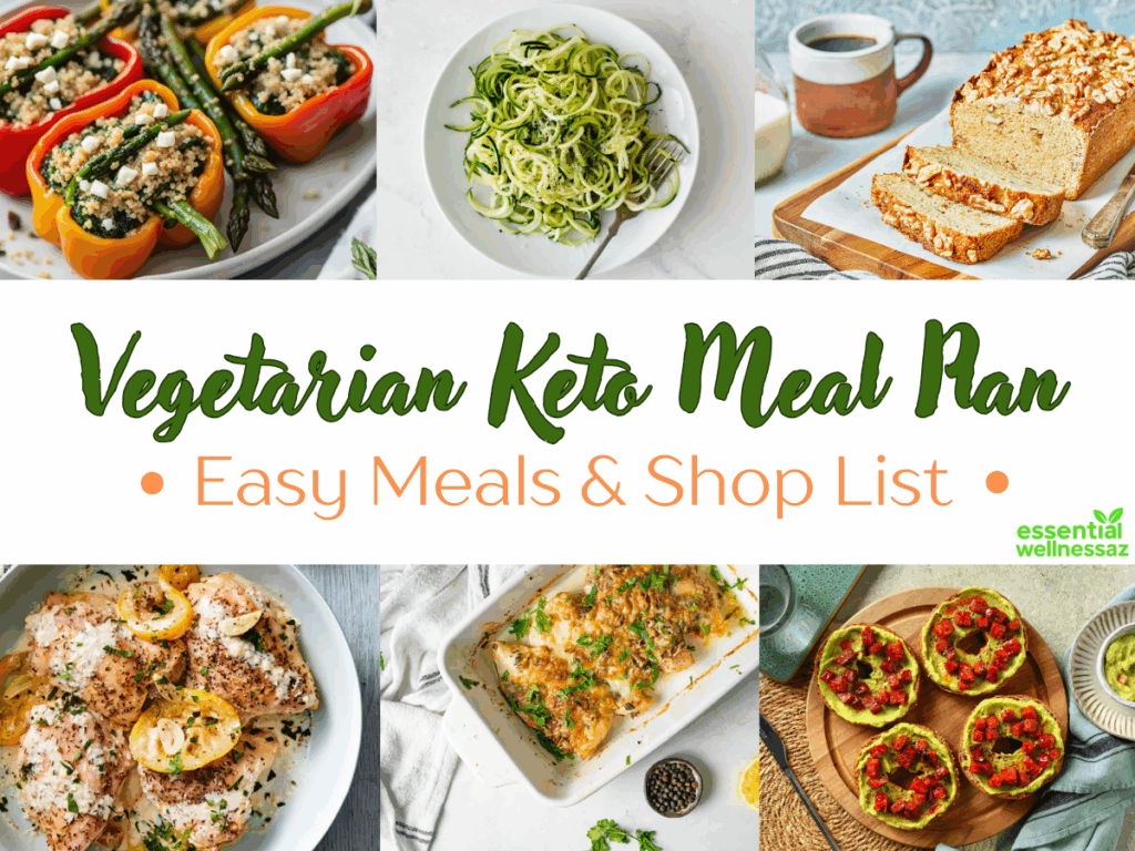 Vegetarian Keto Meal Plan: Easy Meals & Shop List