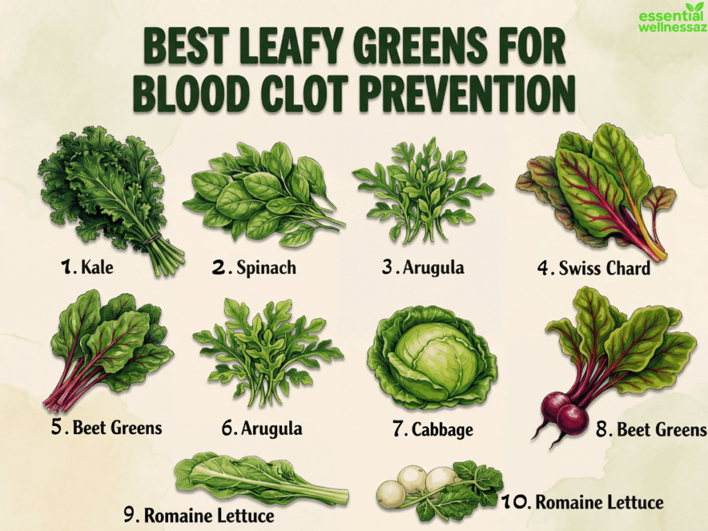Best Leafy Greens for Blood Clot Prevention