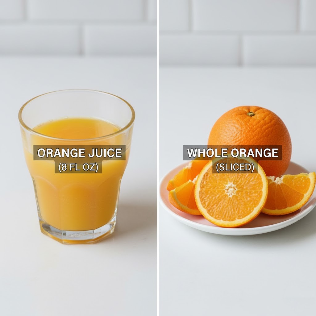 Orange Juice vs Whole Orange: Which Is Healthier?
