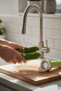 How to Make Zucchini Noodles With Pesto