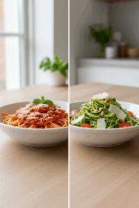 Why Zucchini Noodles With Pesto Work So Well