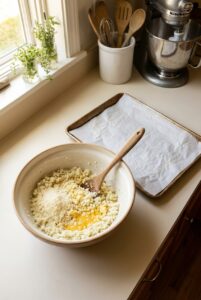 Step-by-Step Low-Calorie Cauliflower Pizza Crust_3 