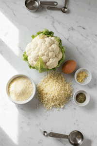 Ingredients and Simple Substitutions for Cauliflower Pizza