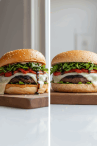Easy Swaps to Keep This Burger Around 400 Calories