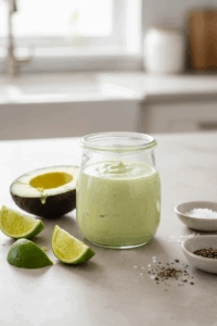 Zero-Mayo Avocado Dressing Ingredients