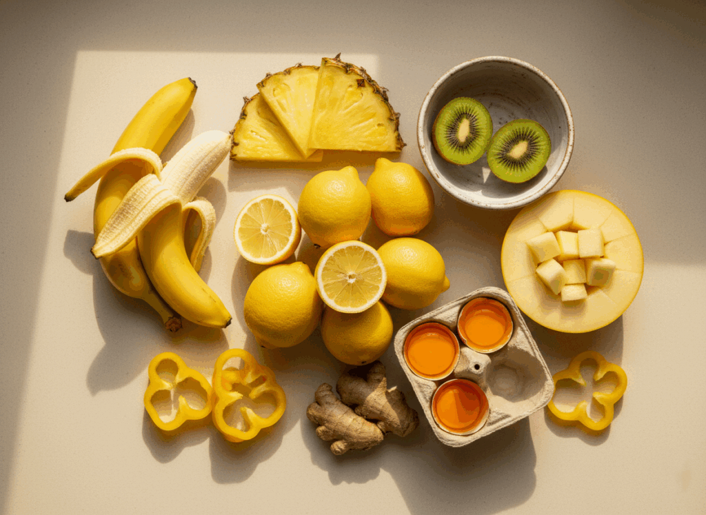 Yellow Foods Benefits: Immunity, Energy & Skin