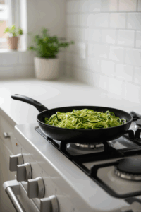 How to Make Zucchini Noodles With Pesto_5