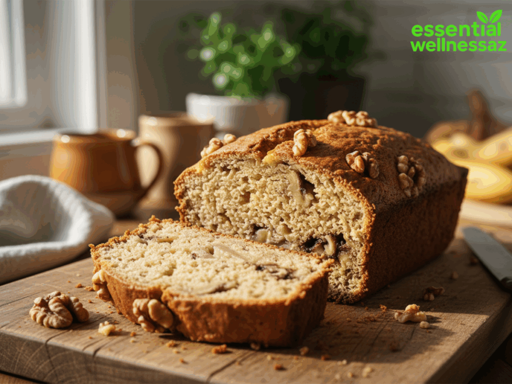 Gluten-Free Sugar-Free Banana Bread (Low-Carb)