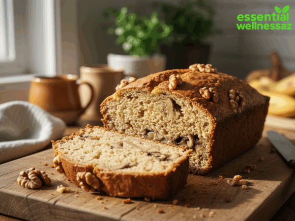 Gluten-Free Sugar-Free Banana Bread (Low-Carb)