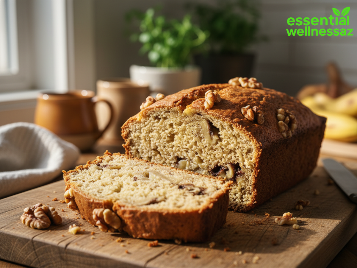Gluten-Free Sugar-Free Banana Bread (Low-Carb)