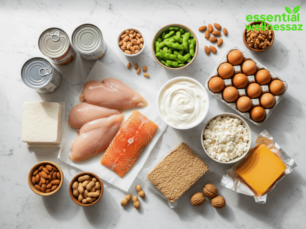 24 High-Protein Foods to Add to Your Grocery List