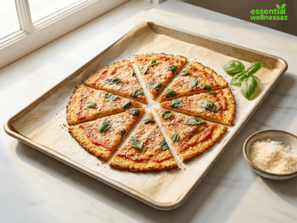 Under 500-Calorie Whole Cauliflower Pizza Recipe