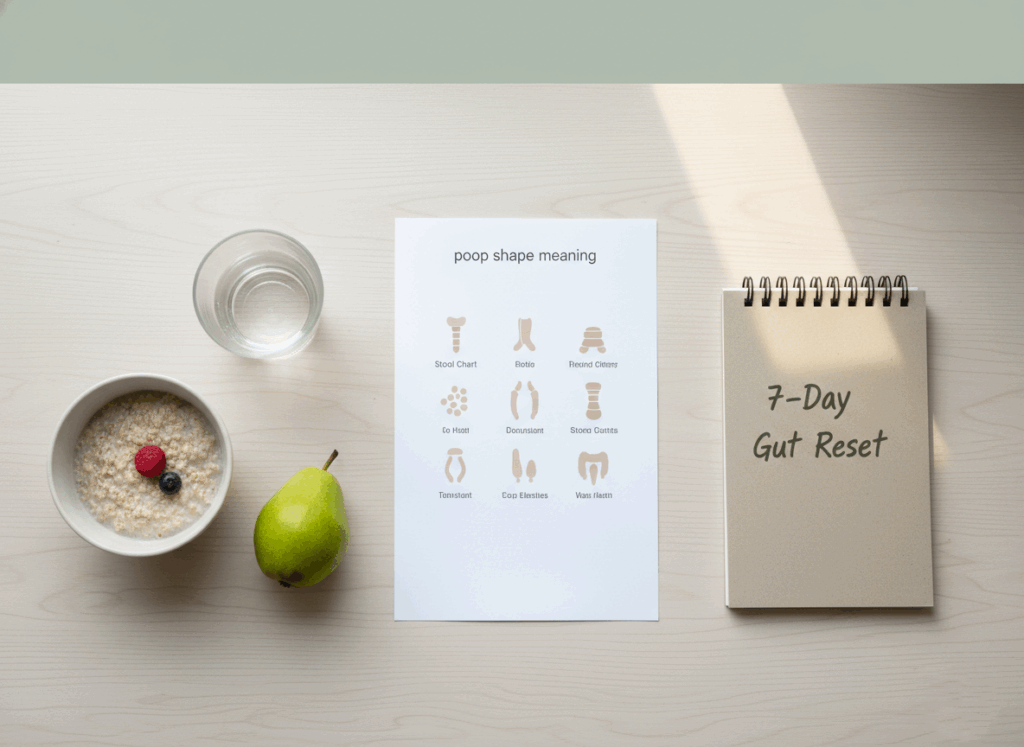 Poop Shape Meaning: Stool Shape Chart Explained