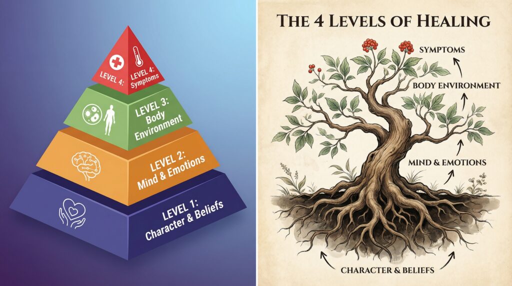 The 4 Levels of Holistic Healing (And Why Fixes Fail)