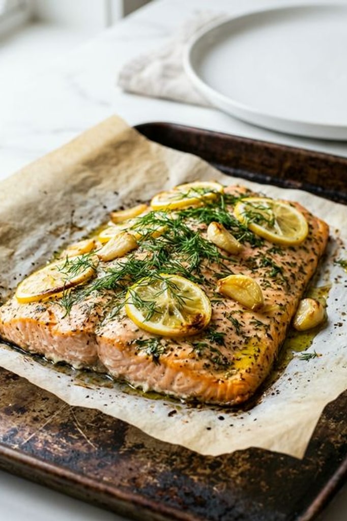 Lemon-herb baked salmon — fastest high-impact mediterranean anti-inflammatory recipe