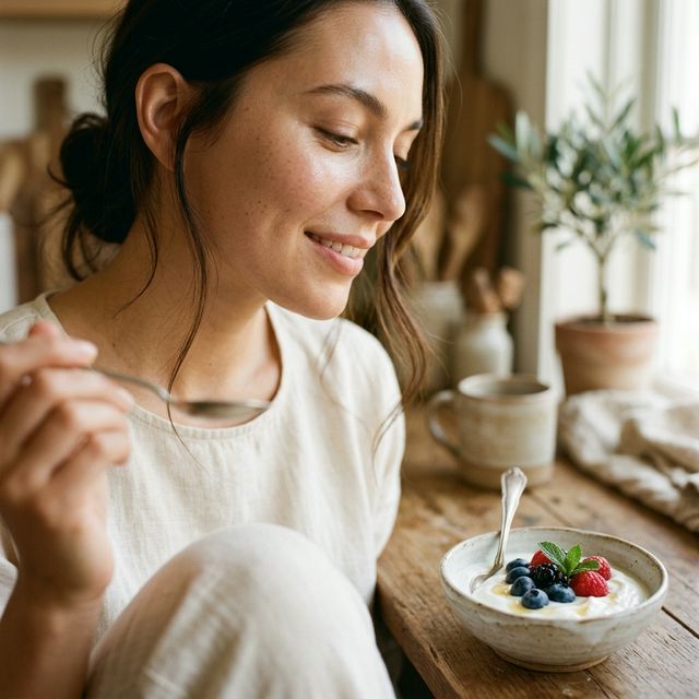 Glowing healthy skin representing the internal benefits of the gut-skin axis through fermentation