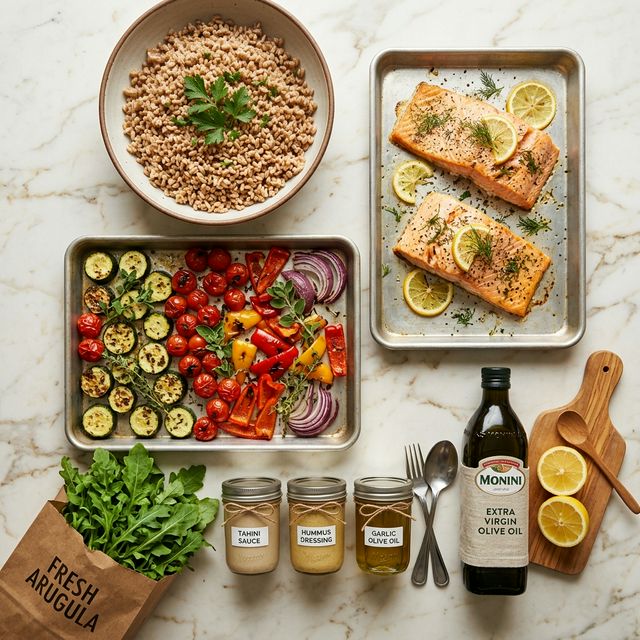 Mediterranean Meal Prep: 90-Min Sunday System (20+ Meals)