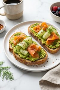 Salmon and Avocado Toast