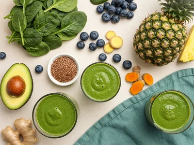 7 Anti-Inflammatory Green Smoothie Recipes to Heal Your Gut