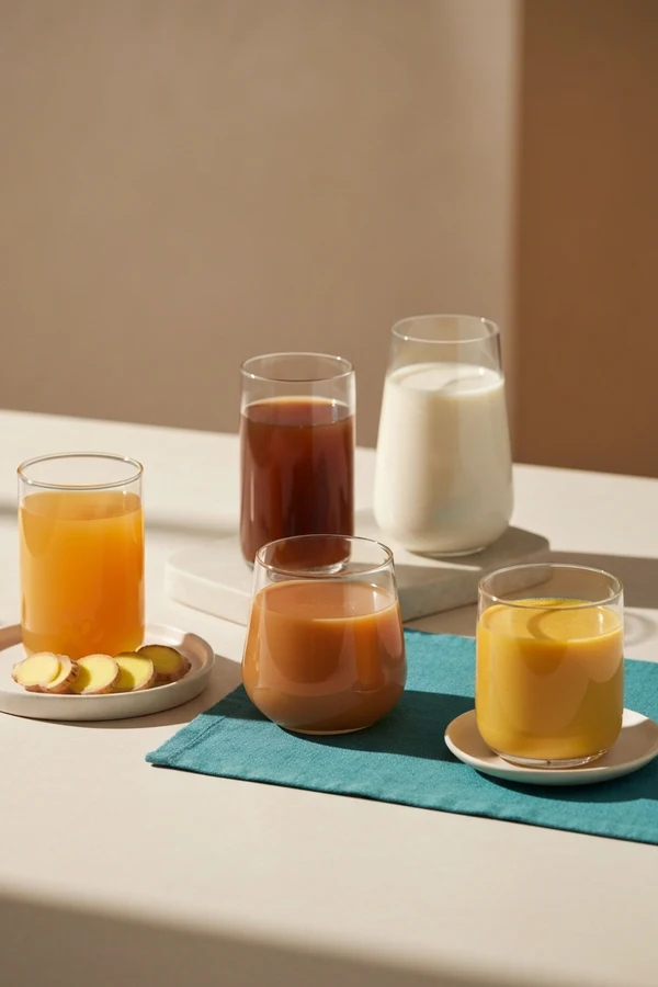 Gut health drinks chosen for bloating constipation microbiome support and evening digestion