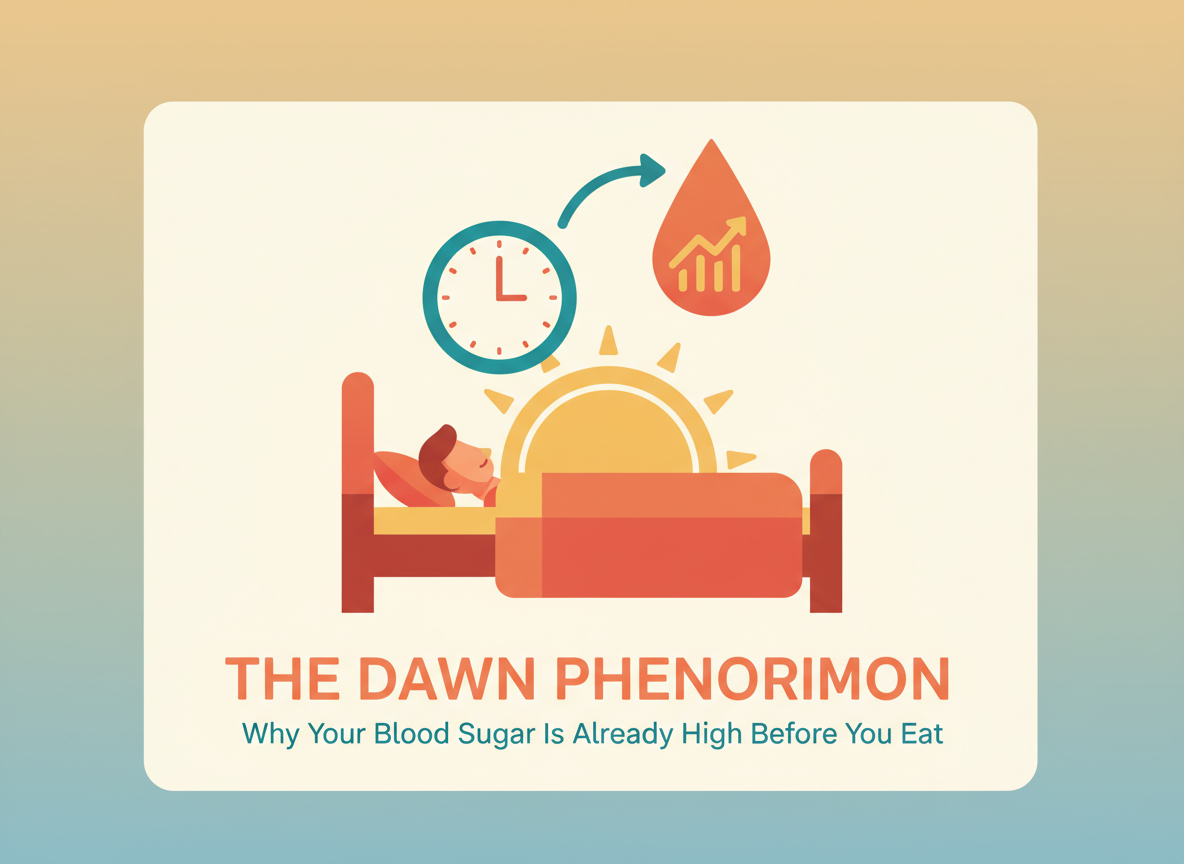 The Dawn Phenomenon — Why Your Blood Sugar Is Already High Before You Eat