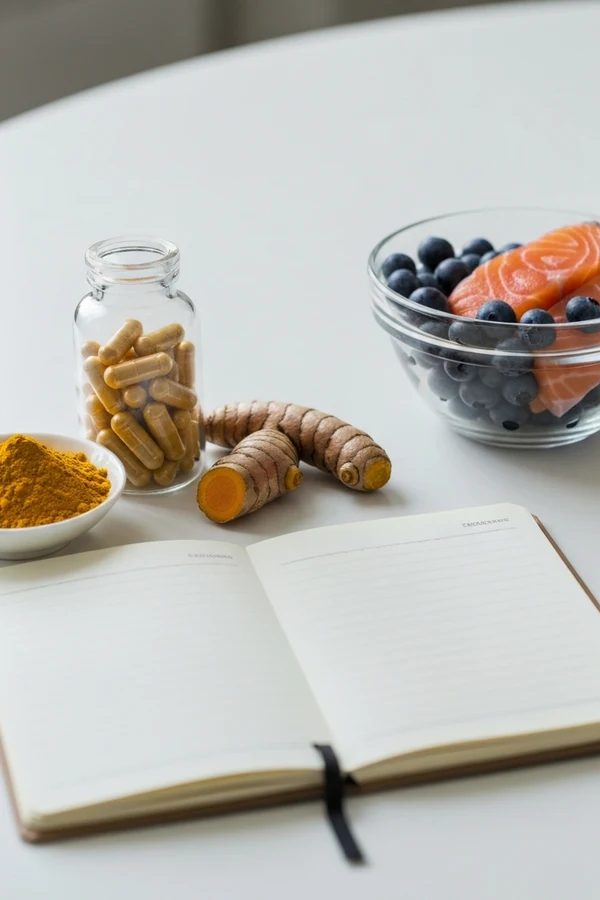 Is turmeric good for inflammation research visual with turmeric capsules spice and joint support foods