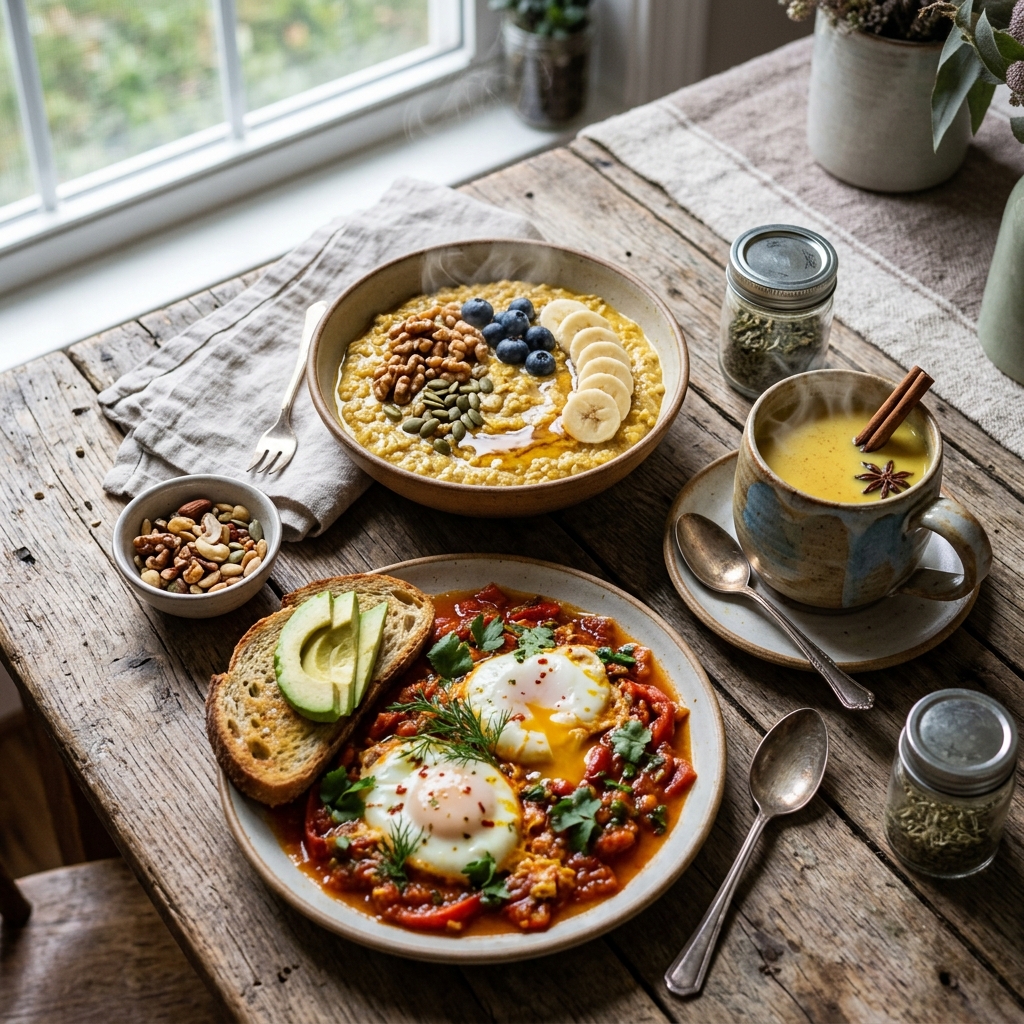 3 Anti-Inflammatory Breakfast Ideas: Why Warm & Grounding is Better