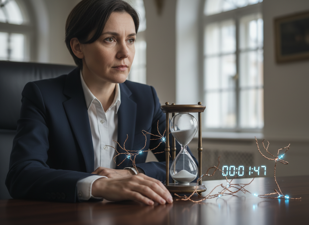 A serious but calm visual about timing and nerve recovery in vitamin B12 deficiency