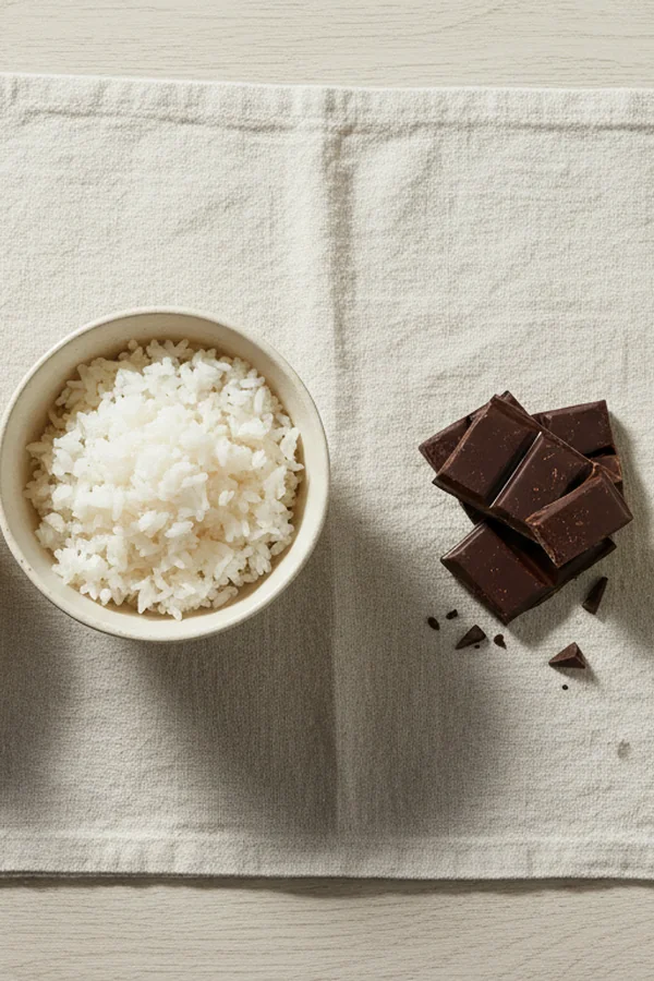 A label-reading scene for choosing low-sugar milk alternatives