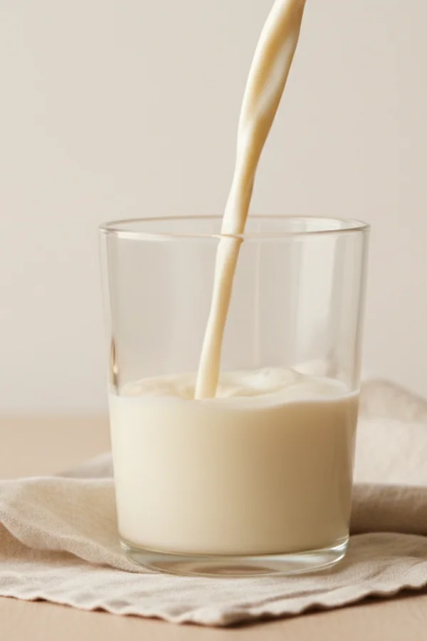 Dairy foods arranged for deciding what to cut first for acne