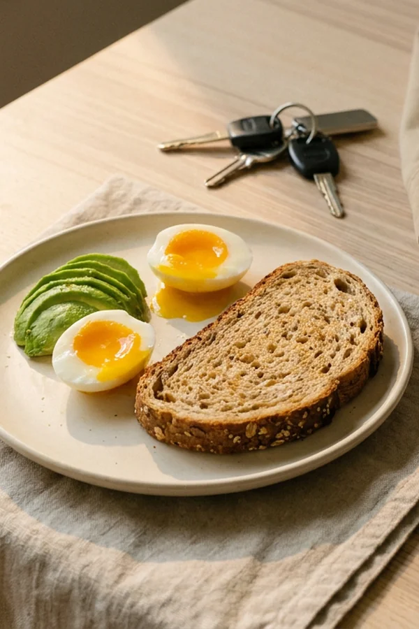 A simple meal to eat before drinking alcohol to avoid an empty stomach