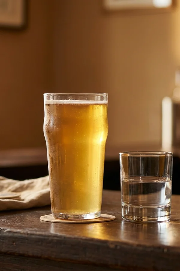 A tequila-style drink scene representing whether tequila can cause diarrhea