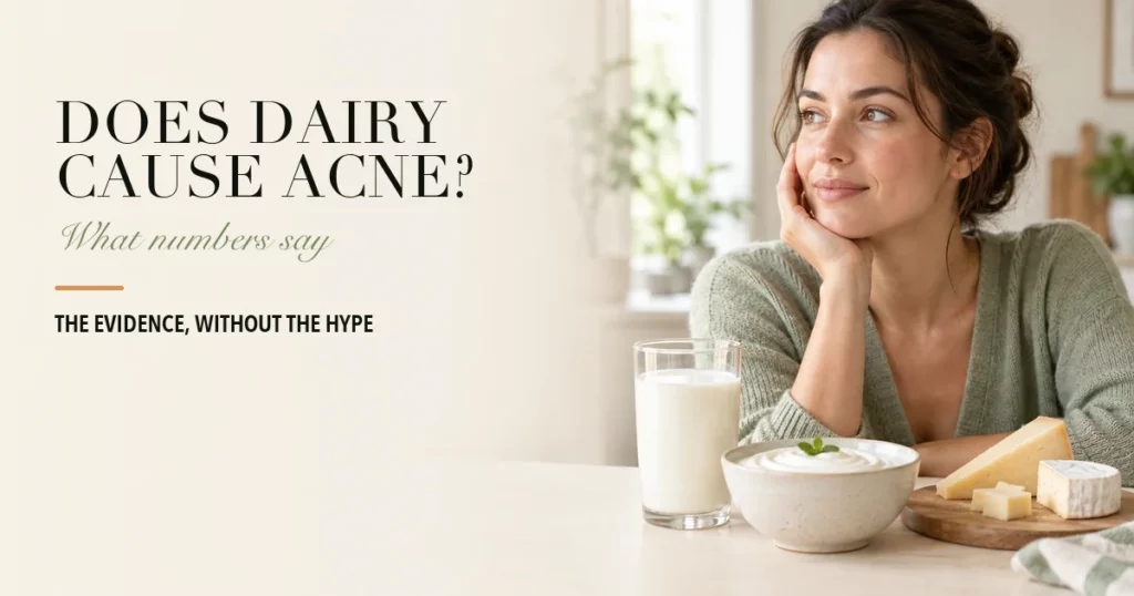 Does Dairy Cause Acne? What the Numbers Actually Say