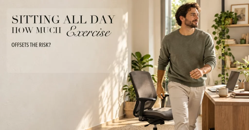How Much Exercise Offsets Sitting? The Number Keeps Falling