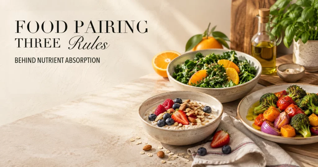 Nutrient Absorption: The 3 Rules Behind Every Food Pairing