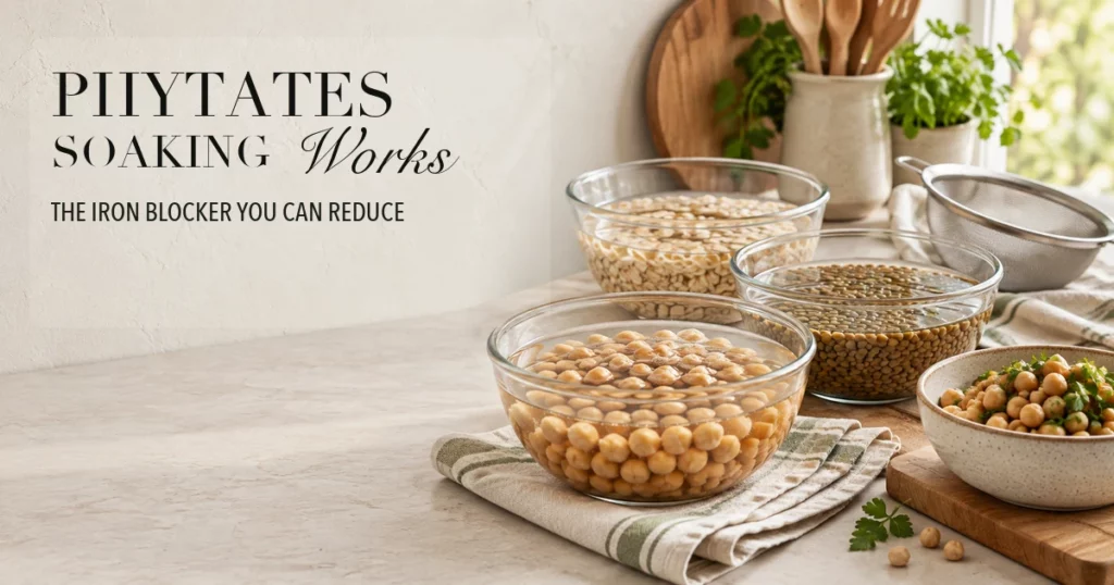 Phytates: The One Iron Blocker You Can Actually Remove