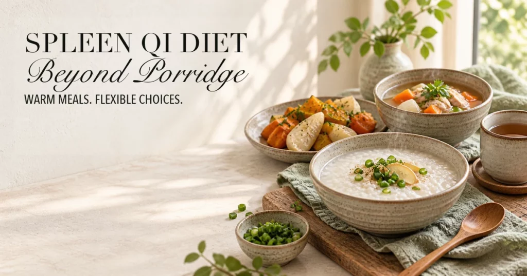 Spleen Qi Deficiency Diet: Foods, Meal Ideas, and TCM Basics