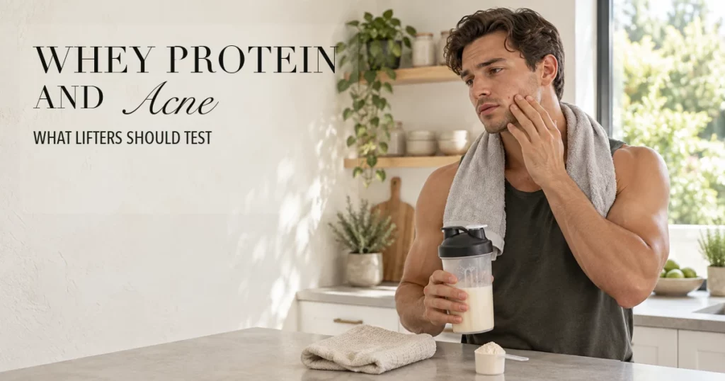 Whey Protein Acne: What Lifters Should Test